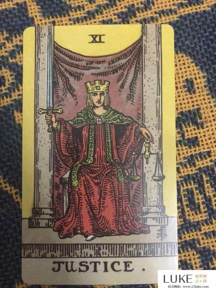 正义(逆位/正位）牌意解读教程-塔罗牌占卜师Luke✦₊