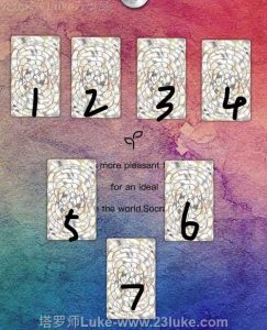 塔罗牌爱情牌阵:恋人树牌阵(恋人之树）
