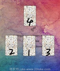 塔罗牌爱情牌阵:恋人金字塔牌阵